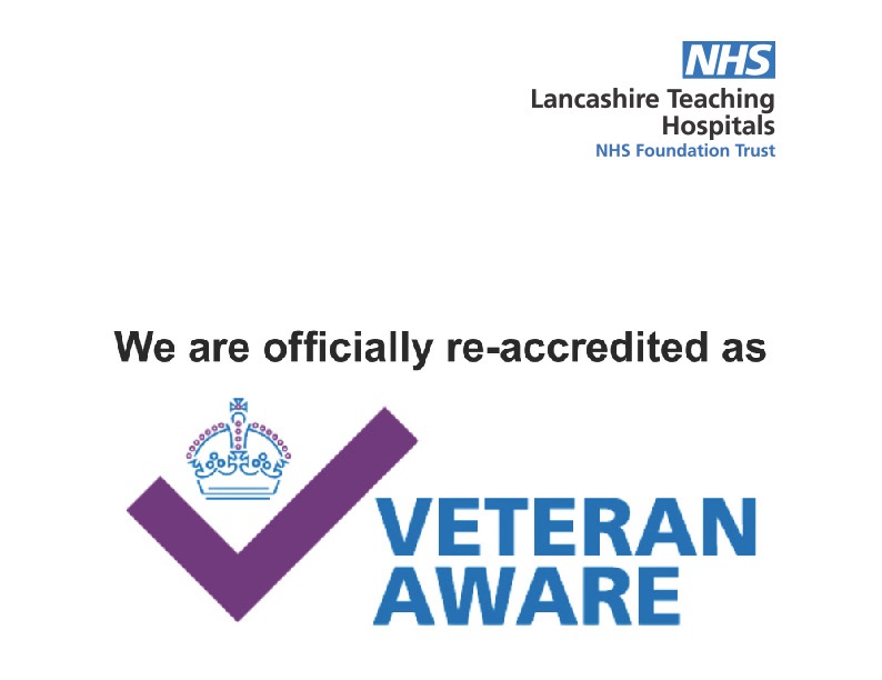 Veteran Aware and LTHTR logos