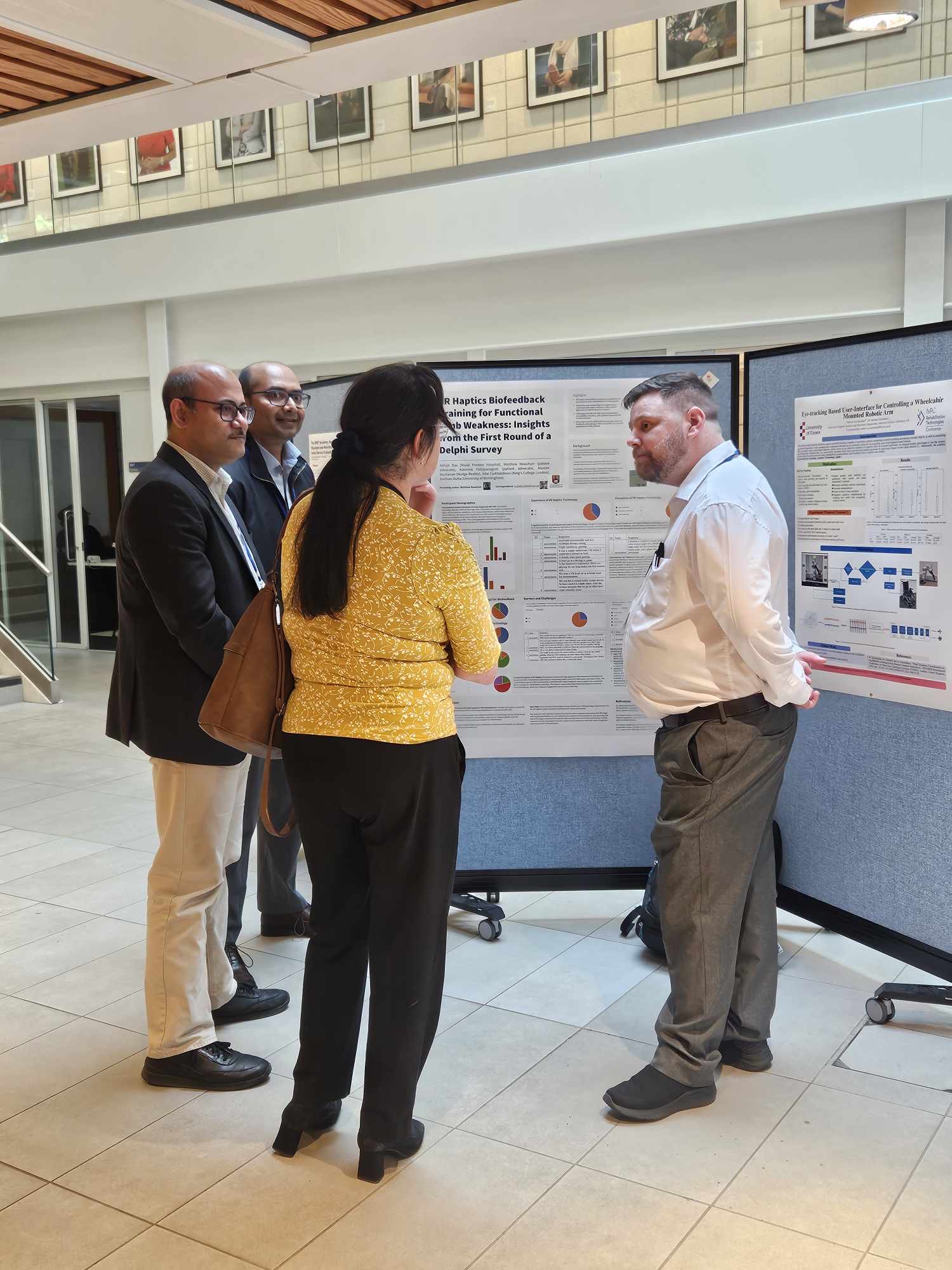 Group photo NHS staff