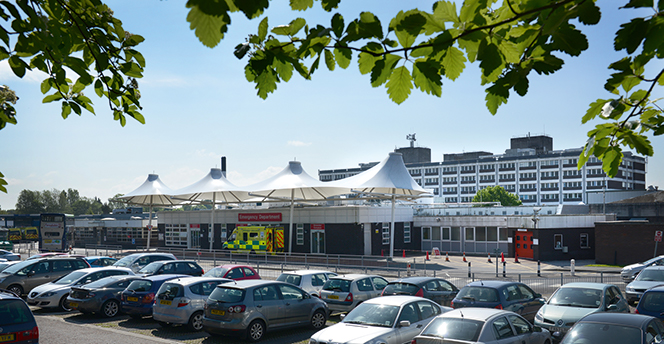 Generic photo of the front of RPH's Emergency Department