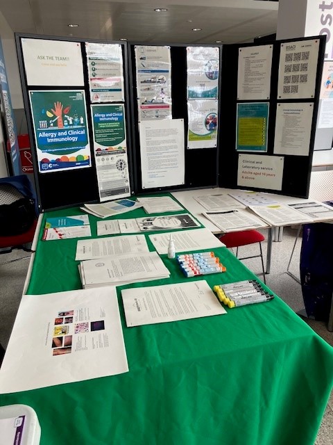 Health Mela table