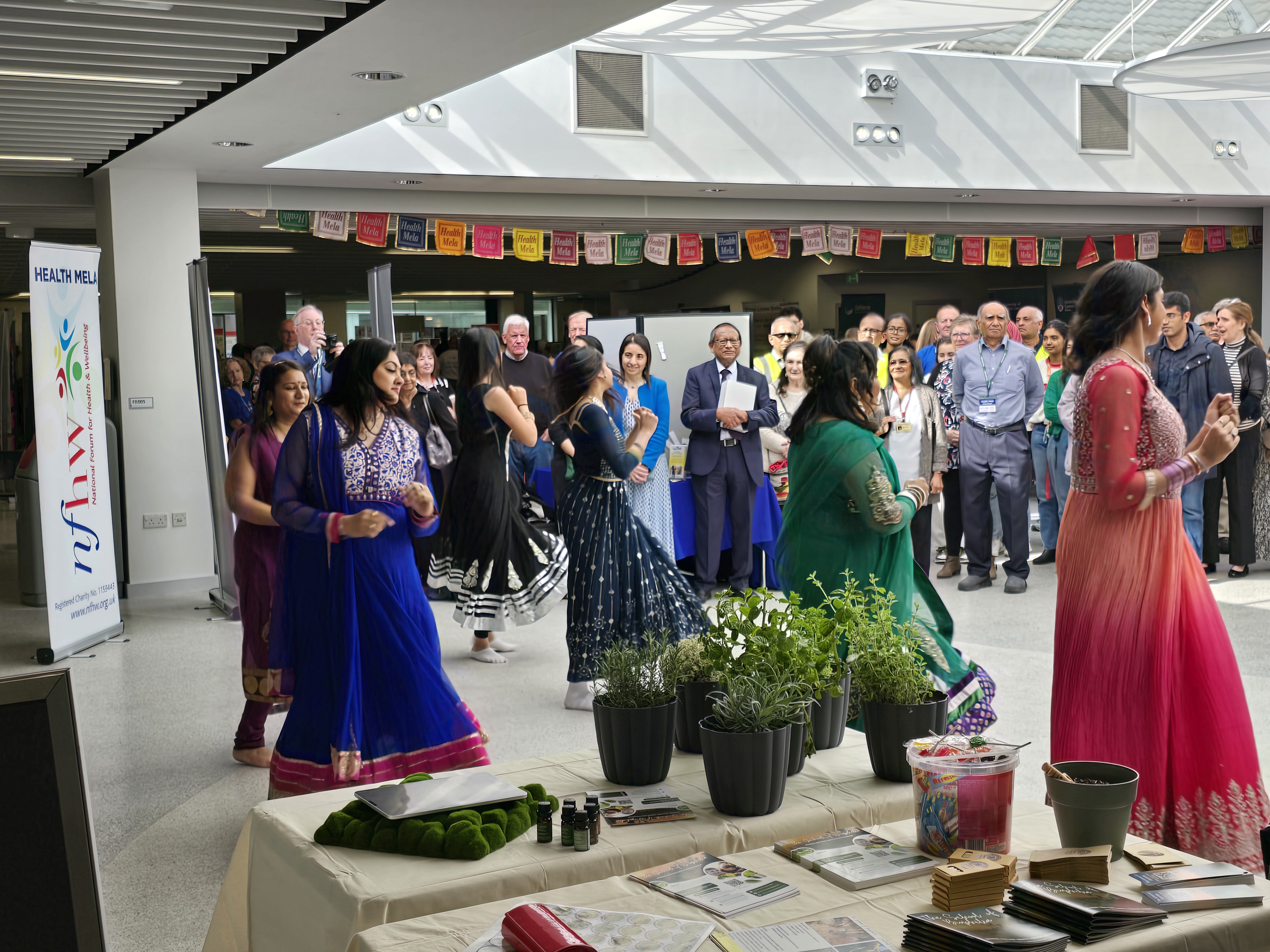 Health Mela people dancing